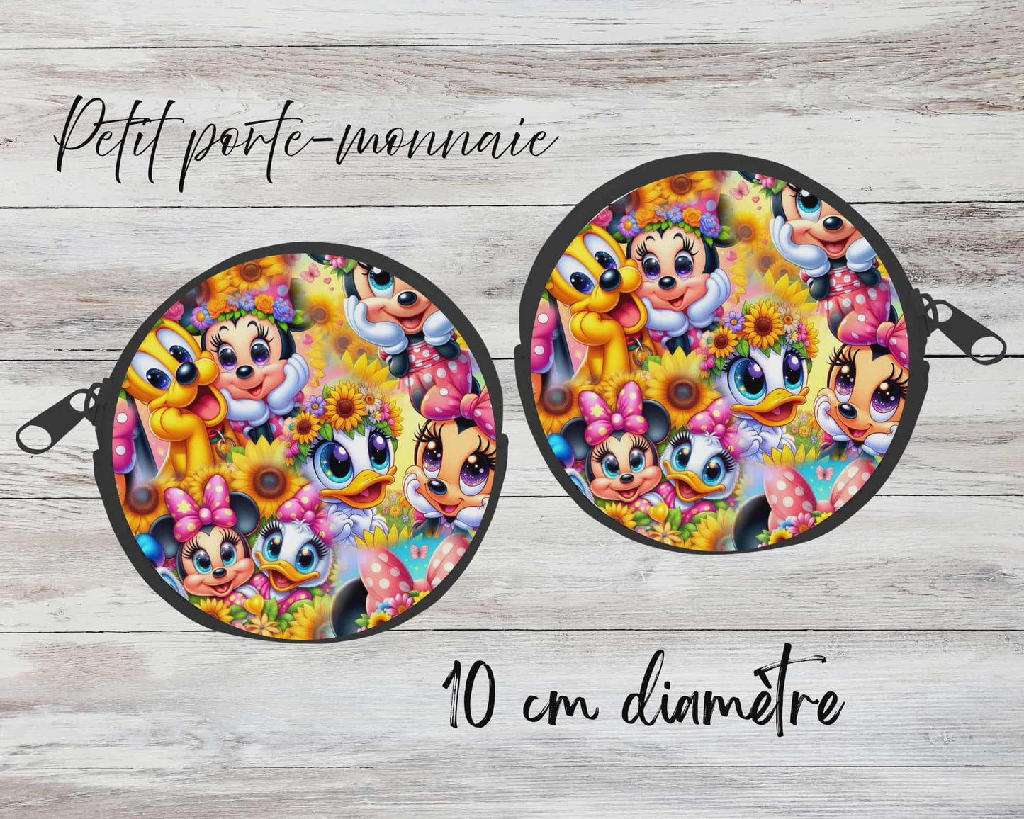 ✨ Petit porte-monnaie sublimé – personnage souris boucle 3