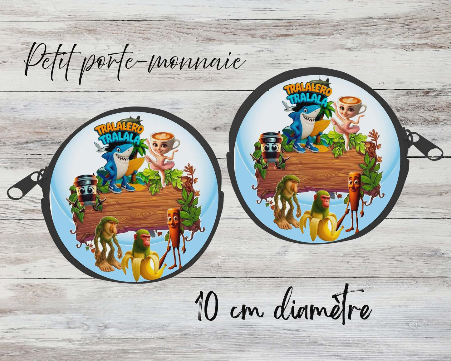 ✨ Petit porte-monnaie sublimé – tralala