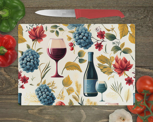 Planche de service - Vin