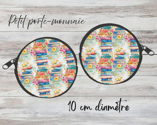 ✨ Petit porte-monnaie sublimé – livres