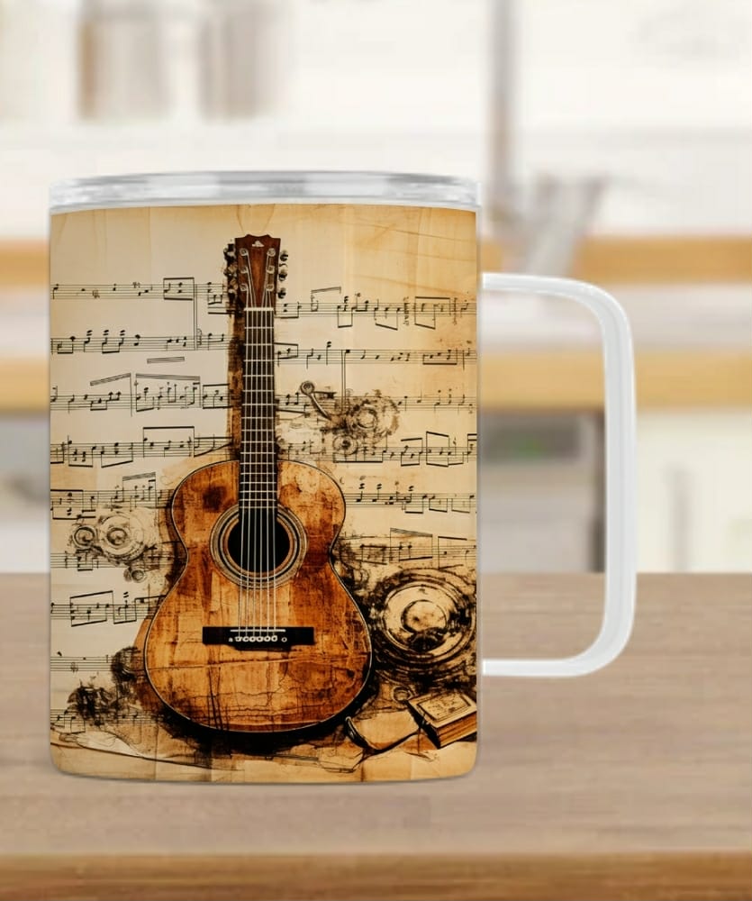Tasse isotherme - Guitare