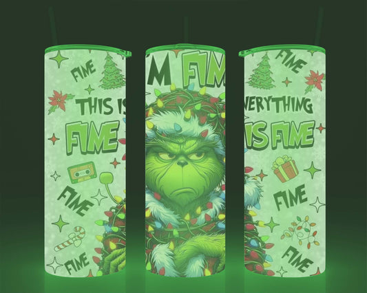 Verre isotherme -  (allume dans le noir) grincheux