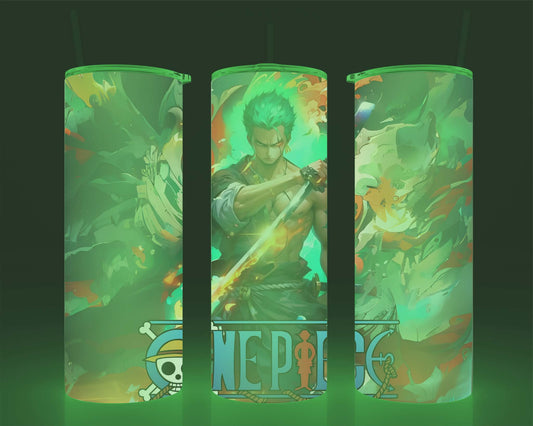 Verre isotherme -  (allume dans le noir) homme épée