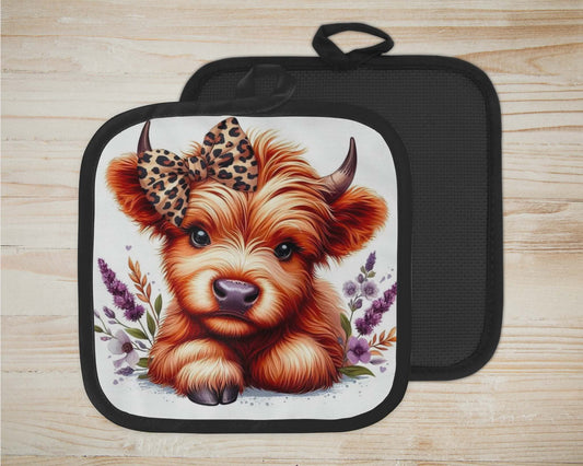 ✨️ Sous-plat sublimé - vache highland