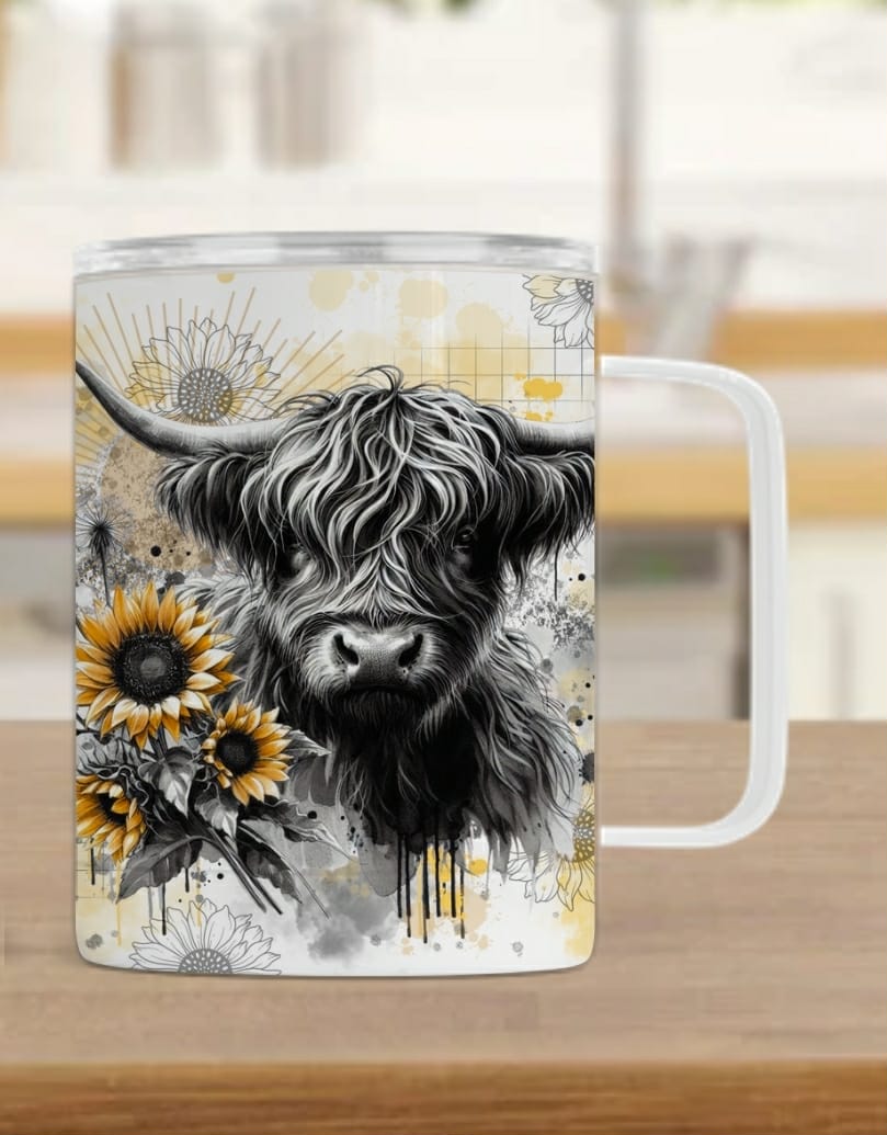 Tasse isotherme - Vache highland