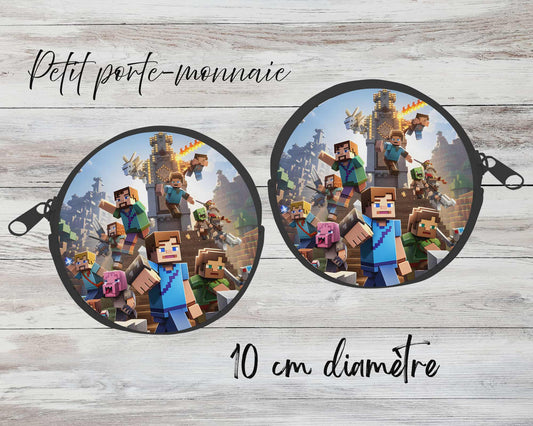 ✨ Petit porte-monnaie sublimé – personnage block 3