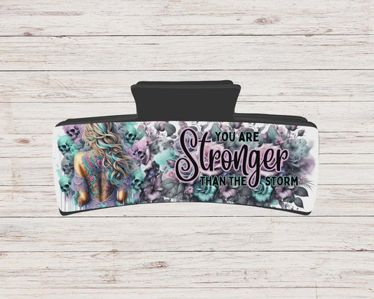 Pince à cheveux - dos fille stronger