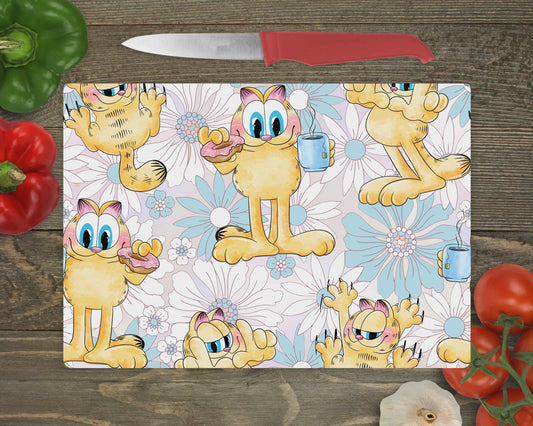 Planche de service - Chat roux