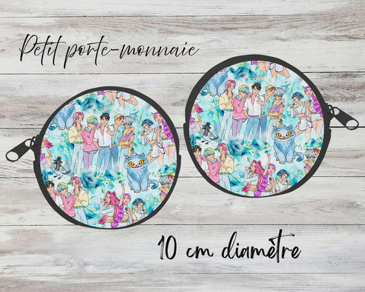 ✨ Petit porte-monnaie sublimé – Groupe populaire