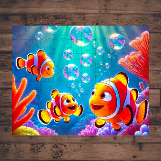 🧩 Casse-tête sublimé - Poisson clown