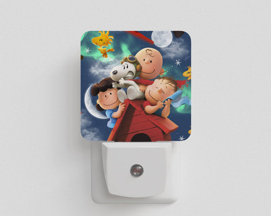 Veilleuse - chien blanc