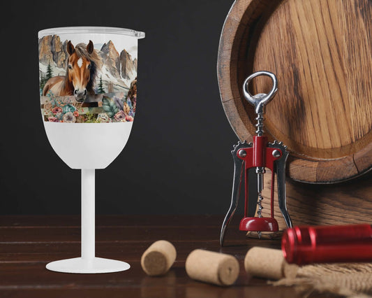 Coupe vin isotherme - cheval