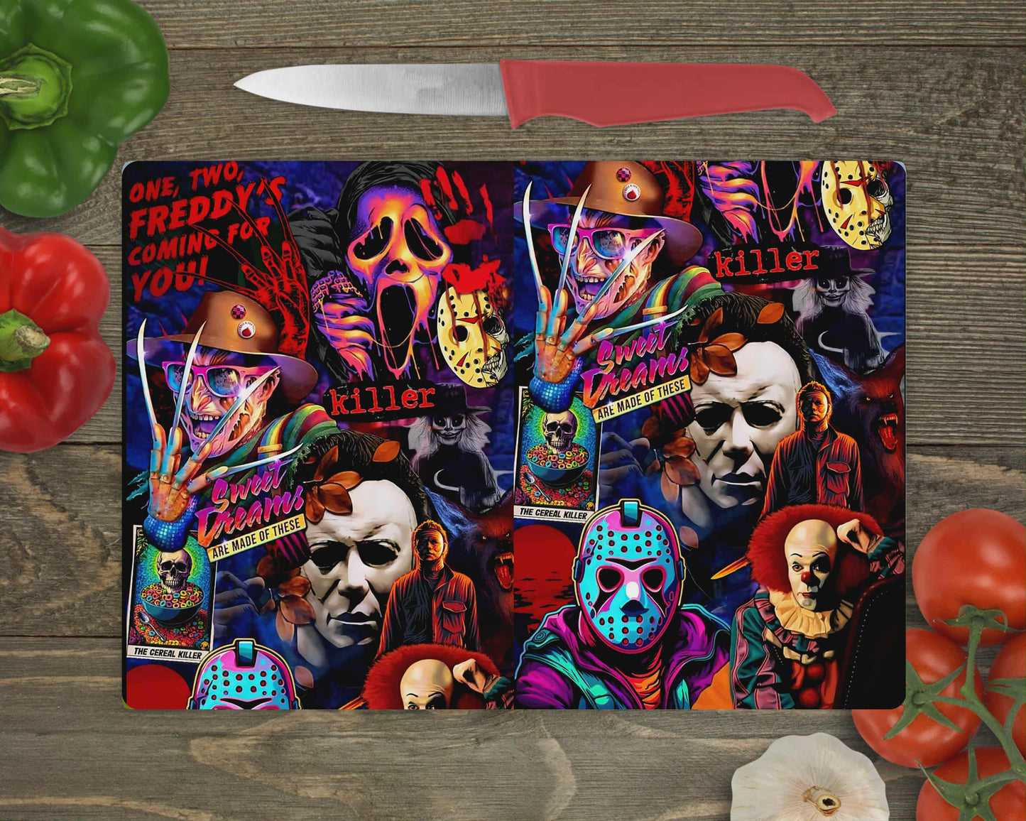 Planche de service - Horreur