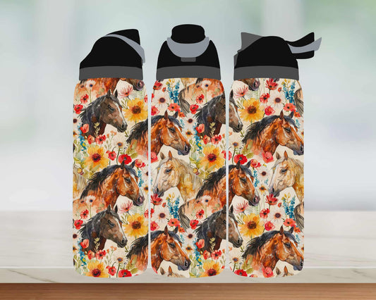 Bouteille style Owala - Chevaux