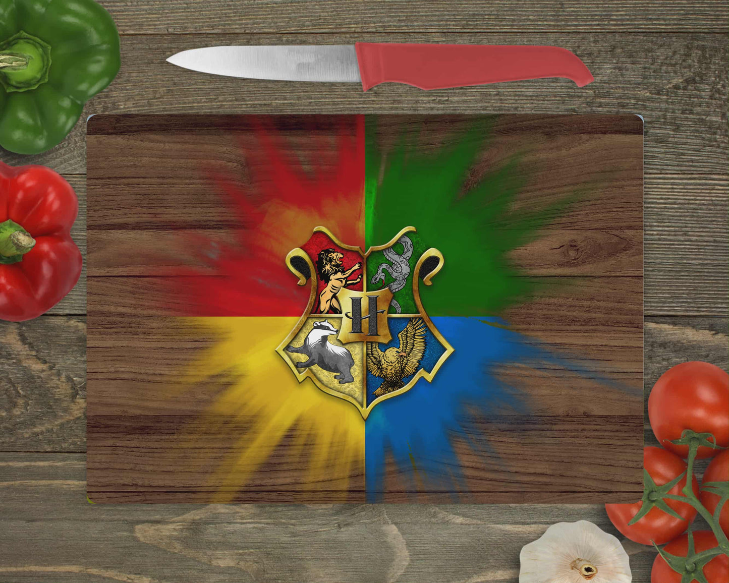 Planche de service - 4 maisons magiques