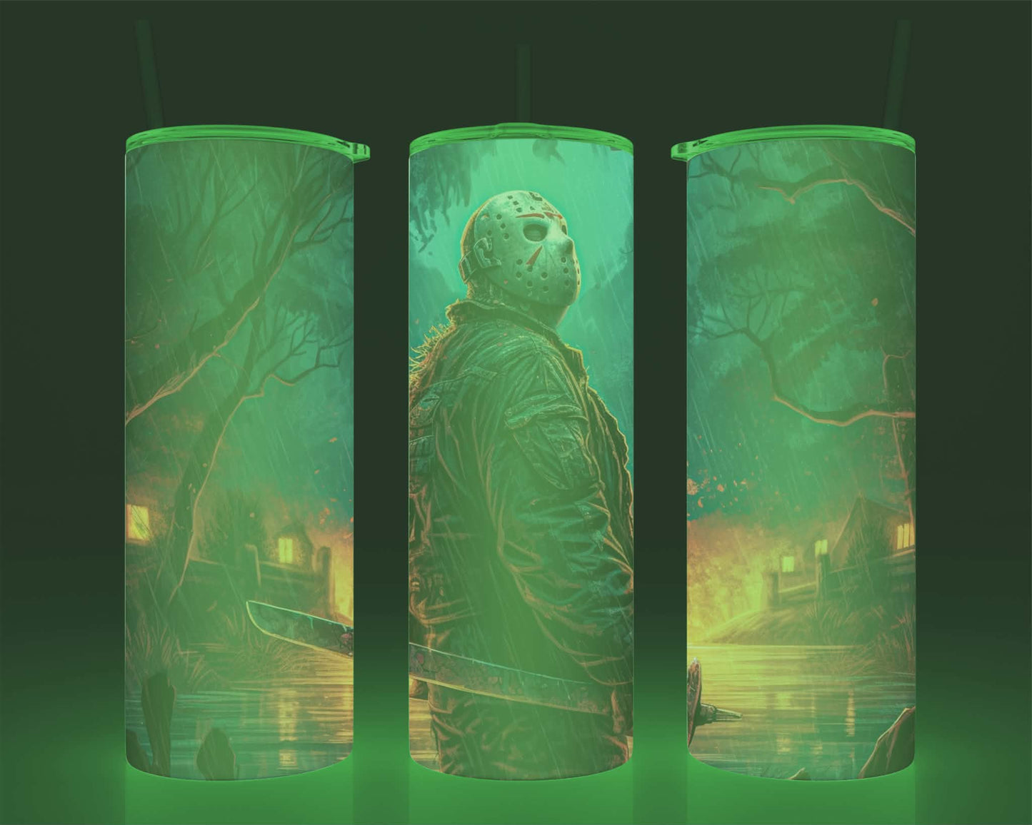 Verre isotherme -  (allume dans le noir) horreur