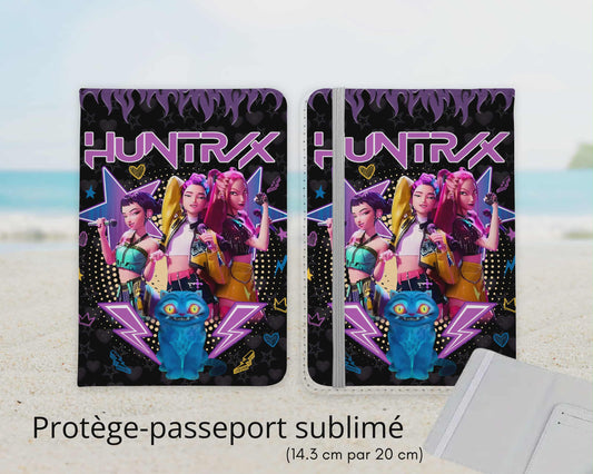 Protège-passeport sublimé - Groupe favori