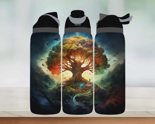 Bouteille style Owala - Arbre