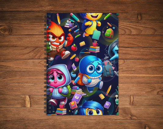 Cahier de notes - personnage émotion