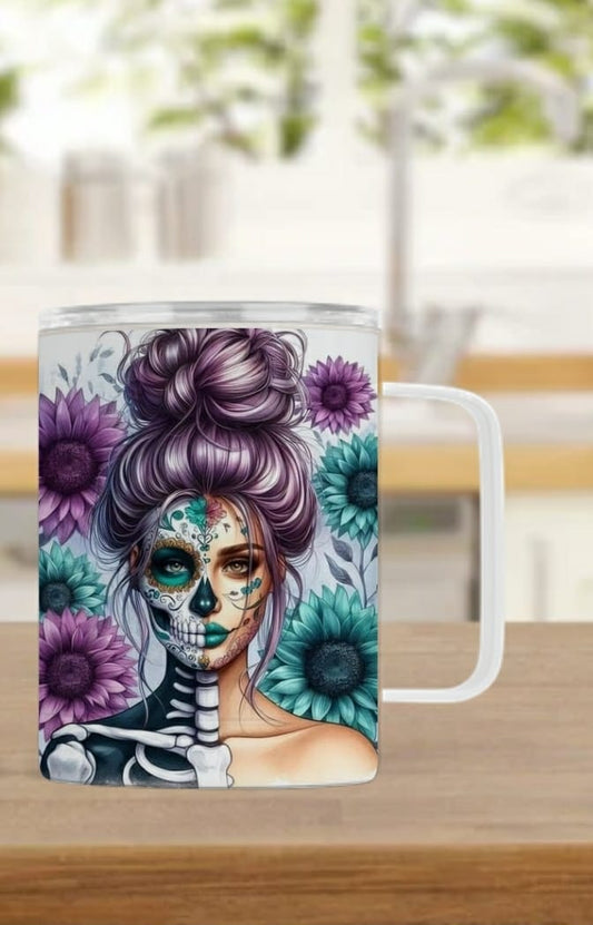 Tasse isotherme - Femme squelette