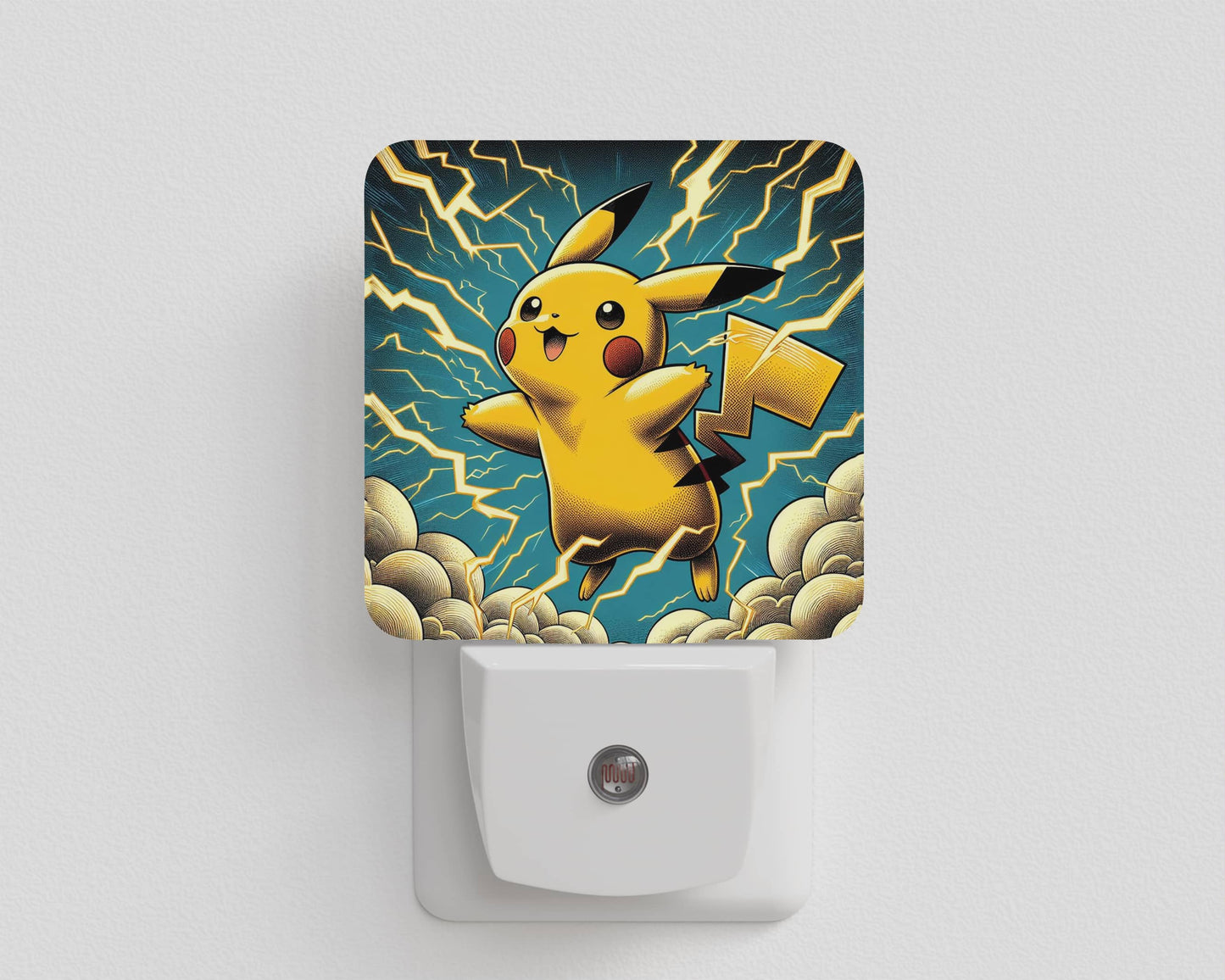 Veilleuse - personnage électrique