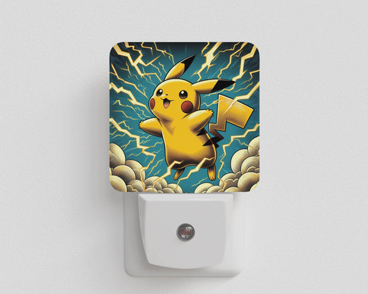 Veilleuse - personnage électrique