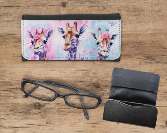 Étui à lunette - Girafes