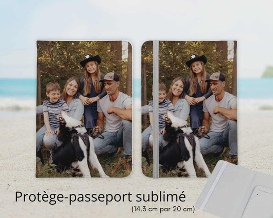 Protège-passeport sublimé - Personnalisé