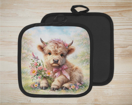 ✨️ Sous-plat sublimé - vache highland