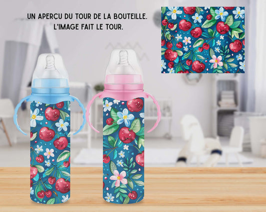 🍼 Biberons sublimé - Cerise