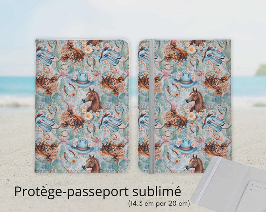 Protège-passeport sublimé - Country