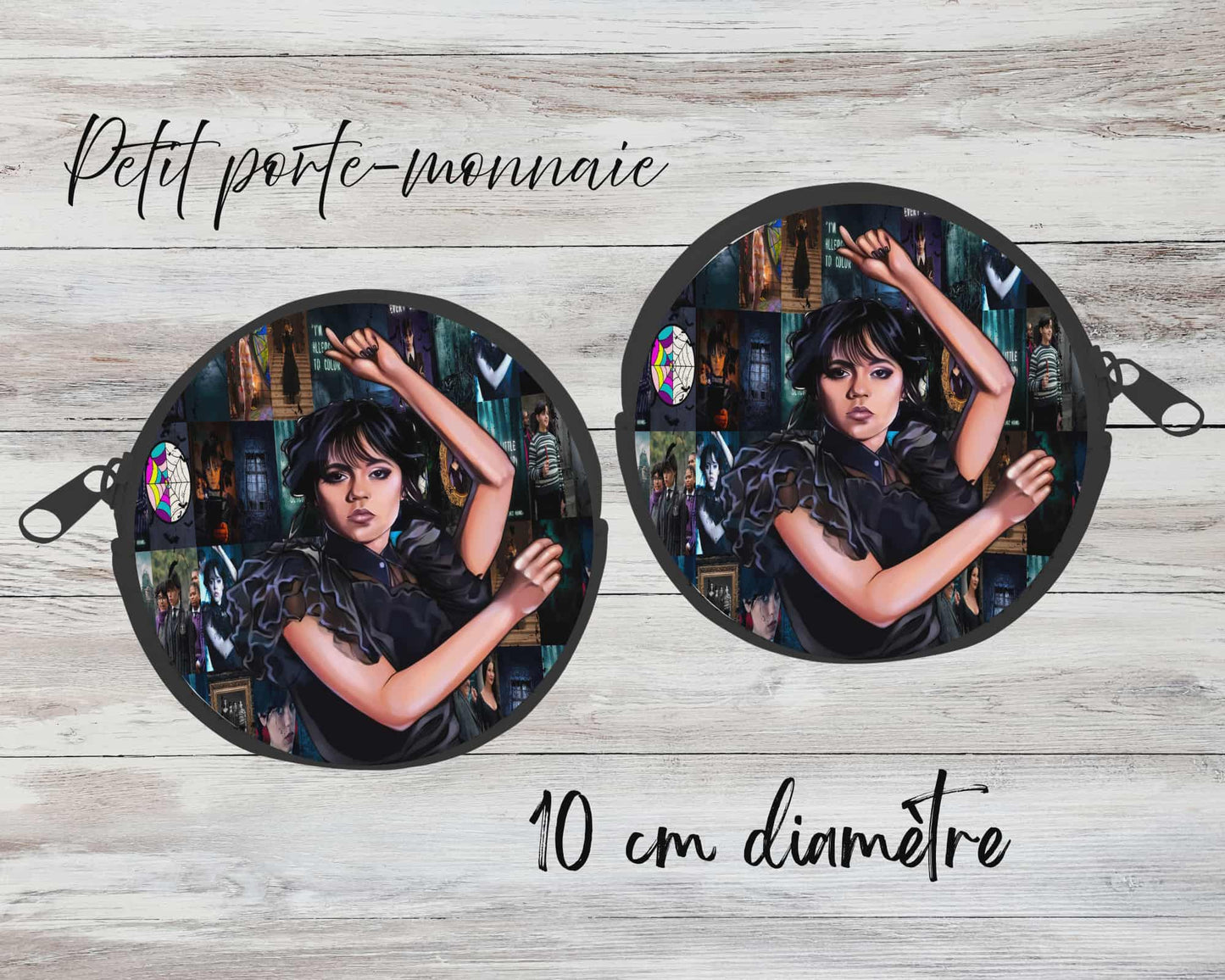 ✨ Petit porte-monnaie sublimé – mercredi