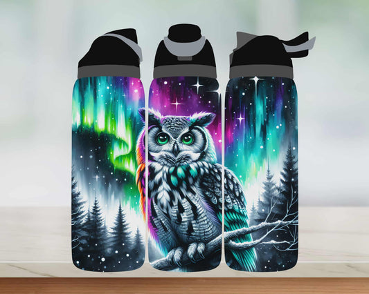 Bouteille style Owala - Hibou