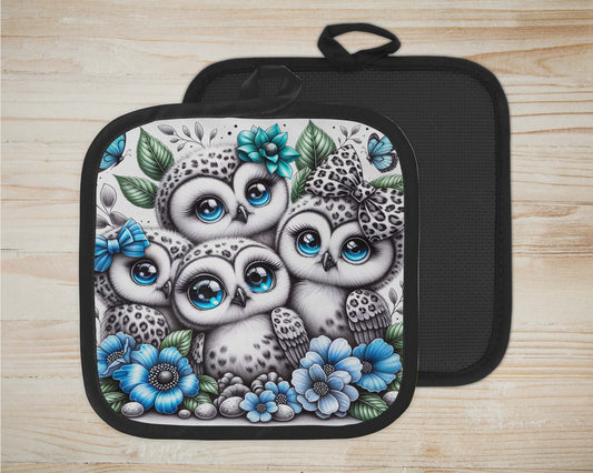 ✨️ Sous-plat sublimé - hiboux