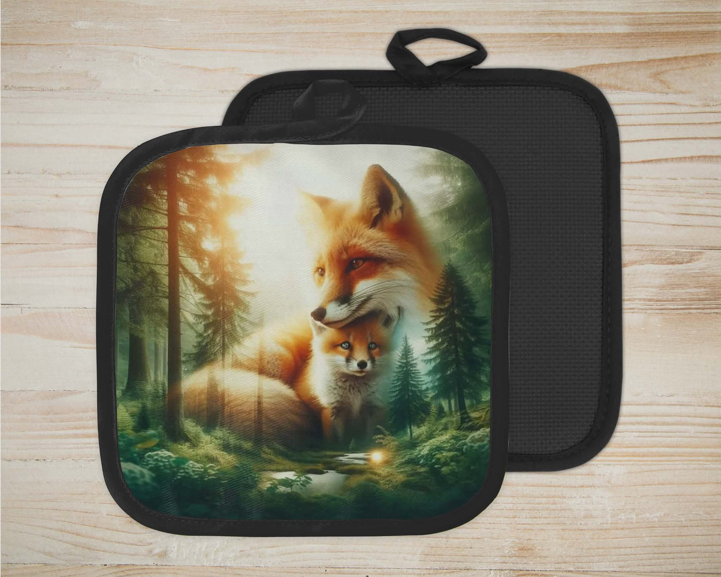 ✨️ Sous-plat sublimé - Renards