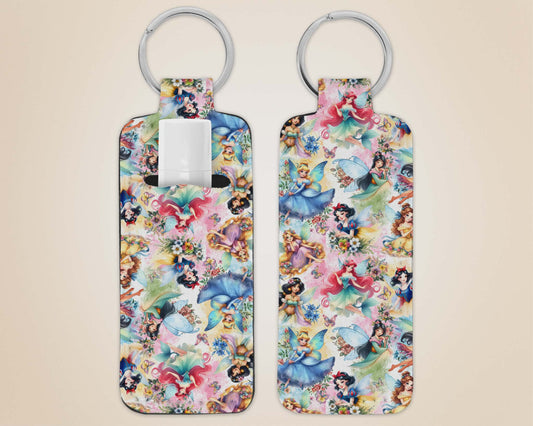 Porte-clé avec pochette - princesse