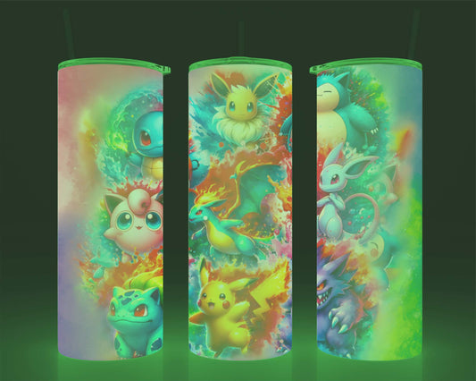 Verre isotherme -  (allume dans le noir) attrapez les tous