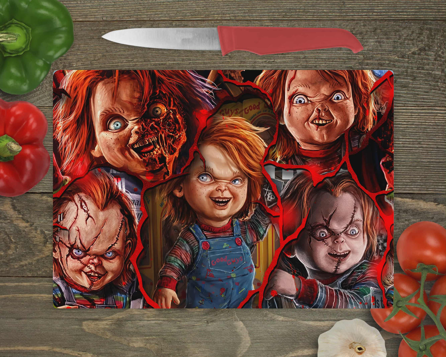 Planche de service - Horreur