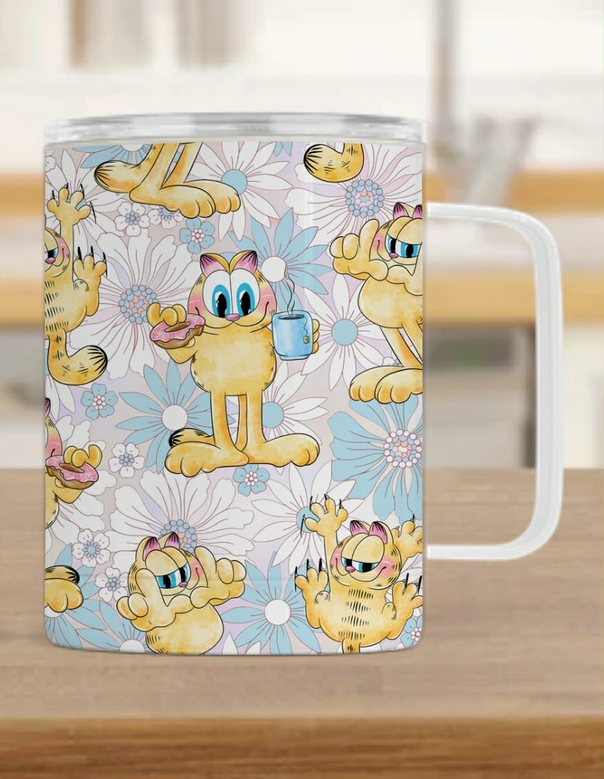 Tasse isotherme - Chat roux