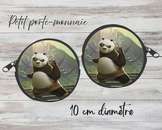 ✨ Petit porte-monnaie sublimé – panda 2