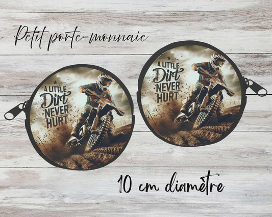 ✨ Petit porte-monnaie sublimé – motocross