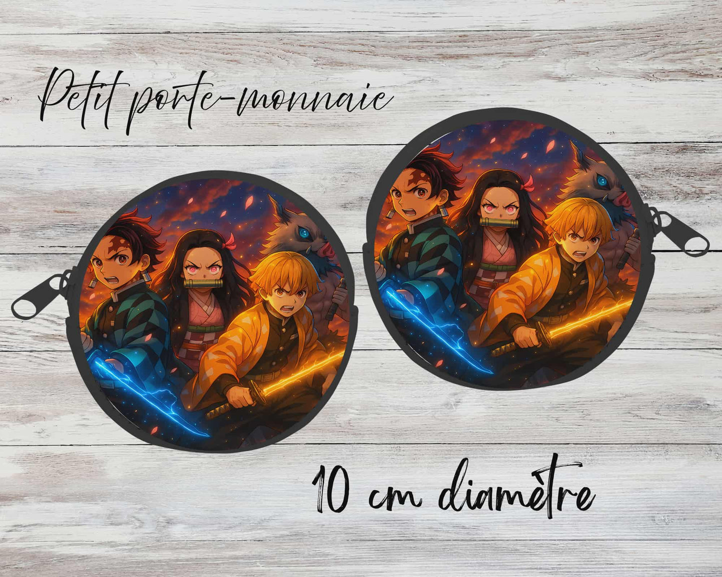 ✨ Petit porte-monnaie sublimé – Demon
