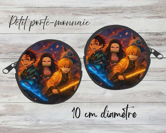 ✨ Petit porte-monnaie sublimé – Demon