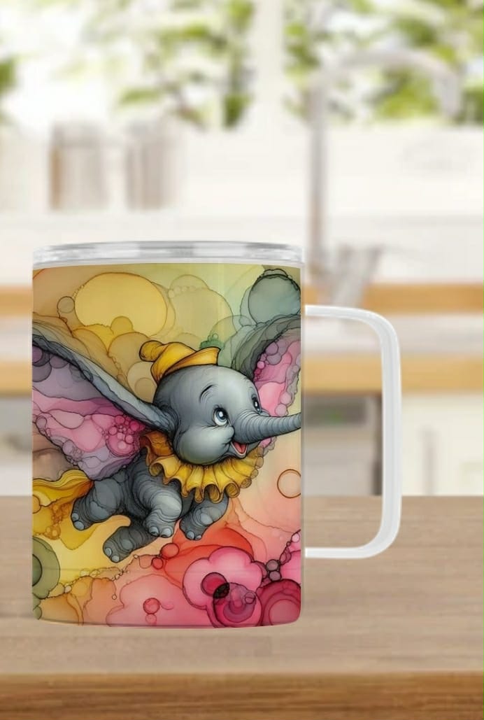 Tasse isotherme - Éléphant