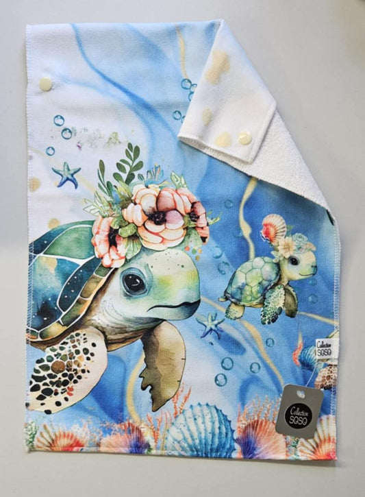 Serviette à mains - Tortue