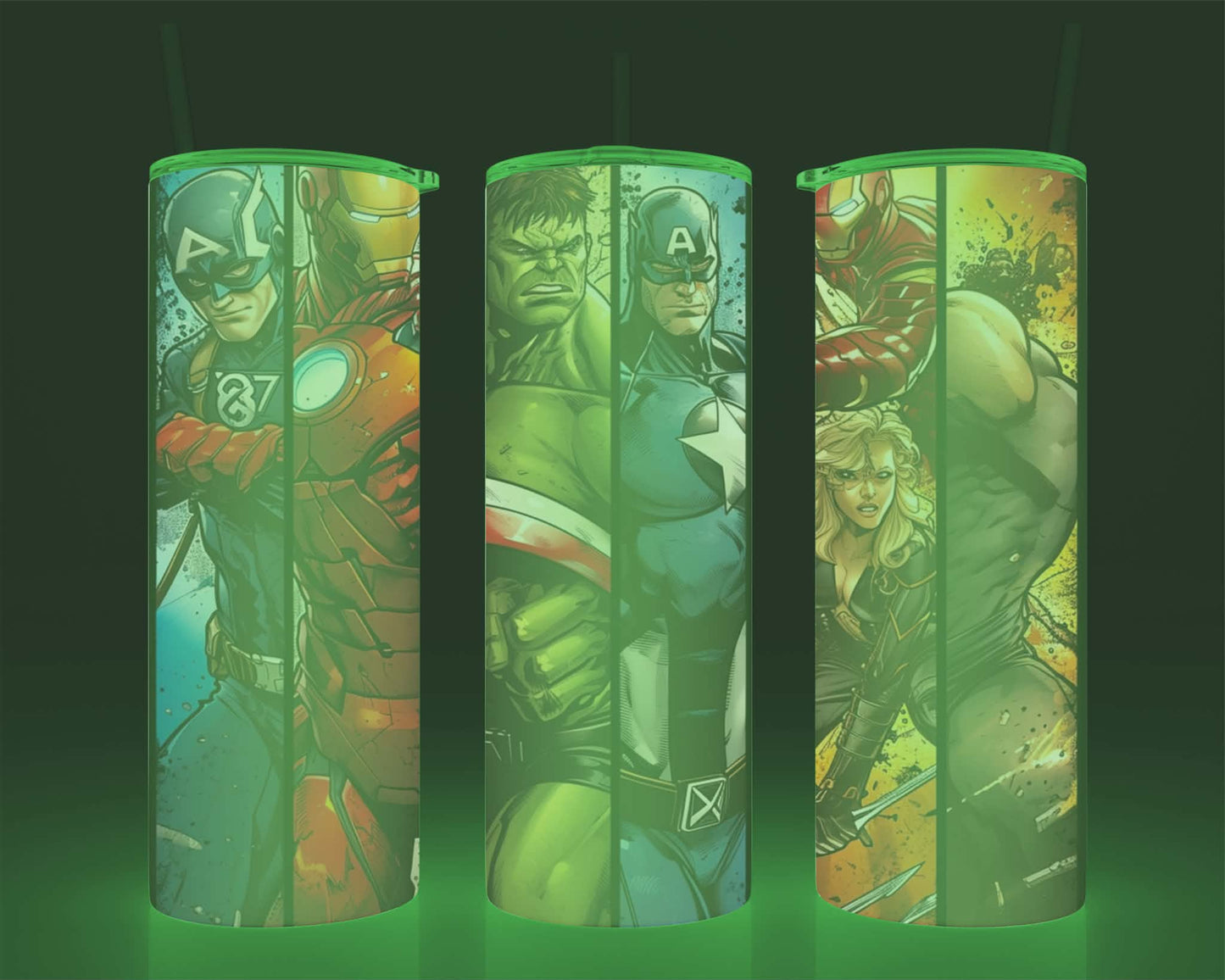 Verre isotherme -  (allume dans le noir) héros