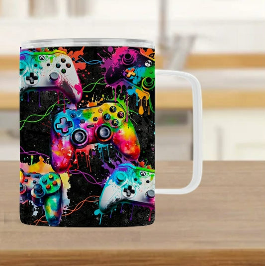 Tasse isotherme - manette jeux vidéo