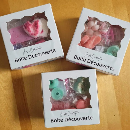 Boîtes découvertes