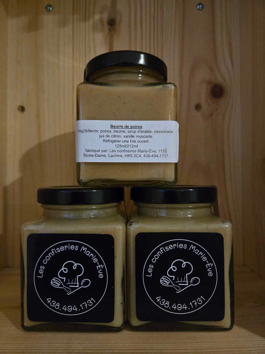 Beurre de poire/pomme