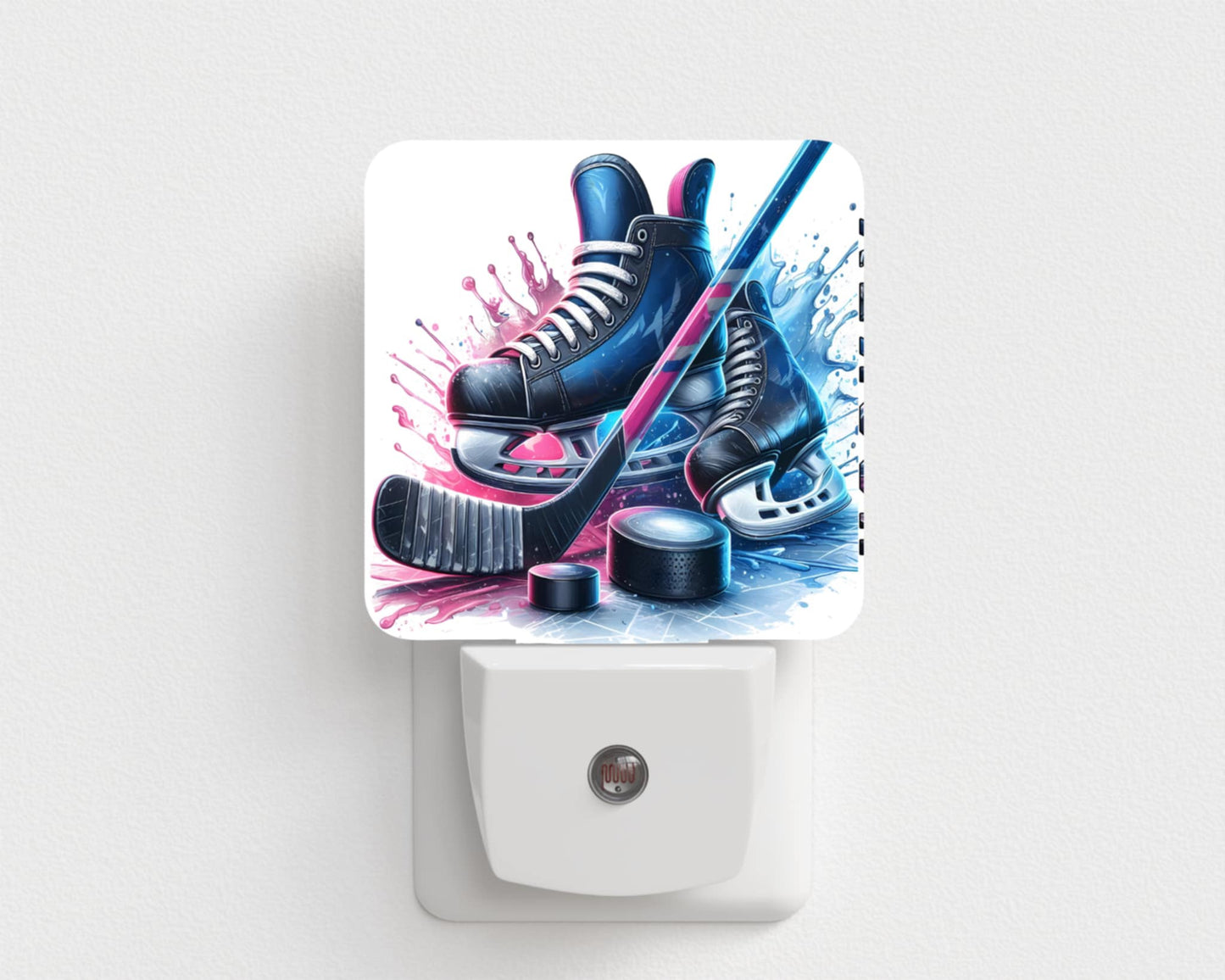 Veilleuse - Hockey rose